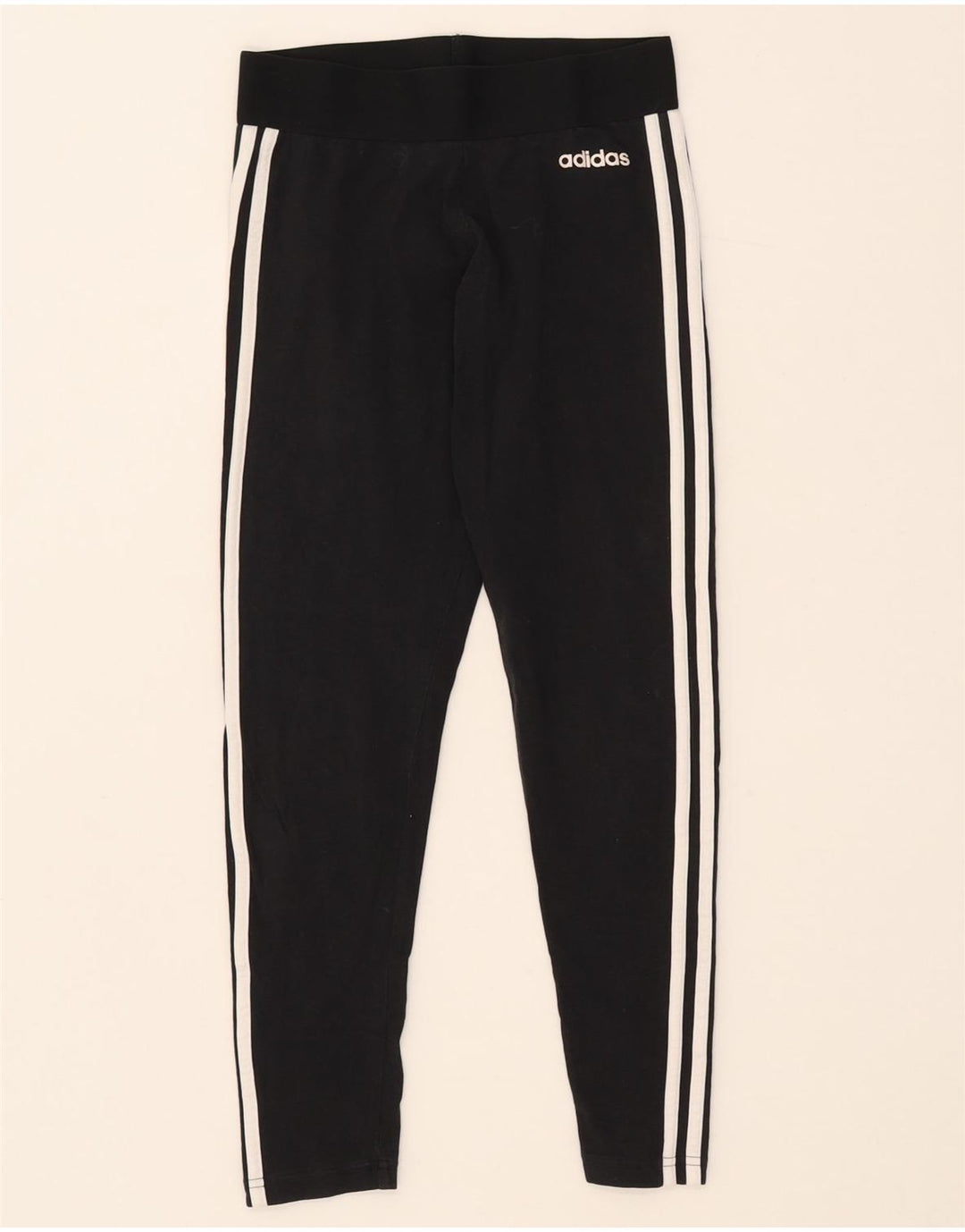 Adidas Pige Leggings 8-9 år Lille sort bomuld