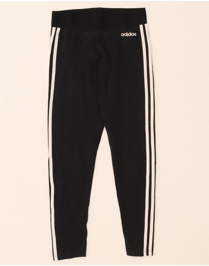 Adidas Pige Leggings 8-9 år Lille sort bomuld