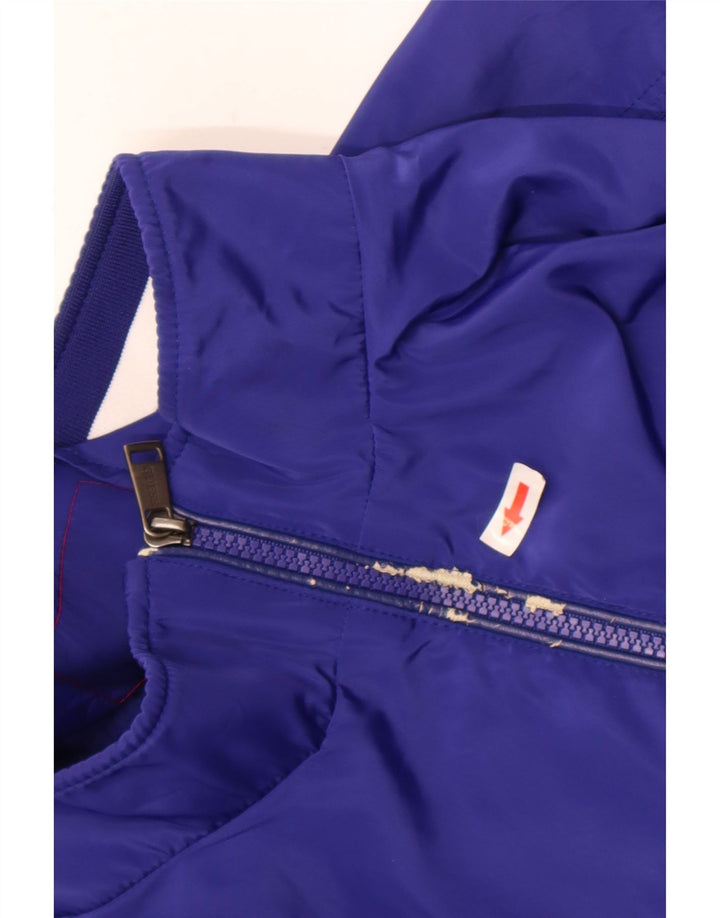 Guess Træningsdragt til mænd Topjakke 2XL Blå Colourblock Polyester