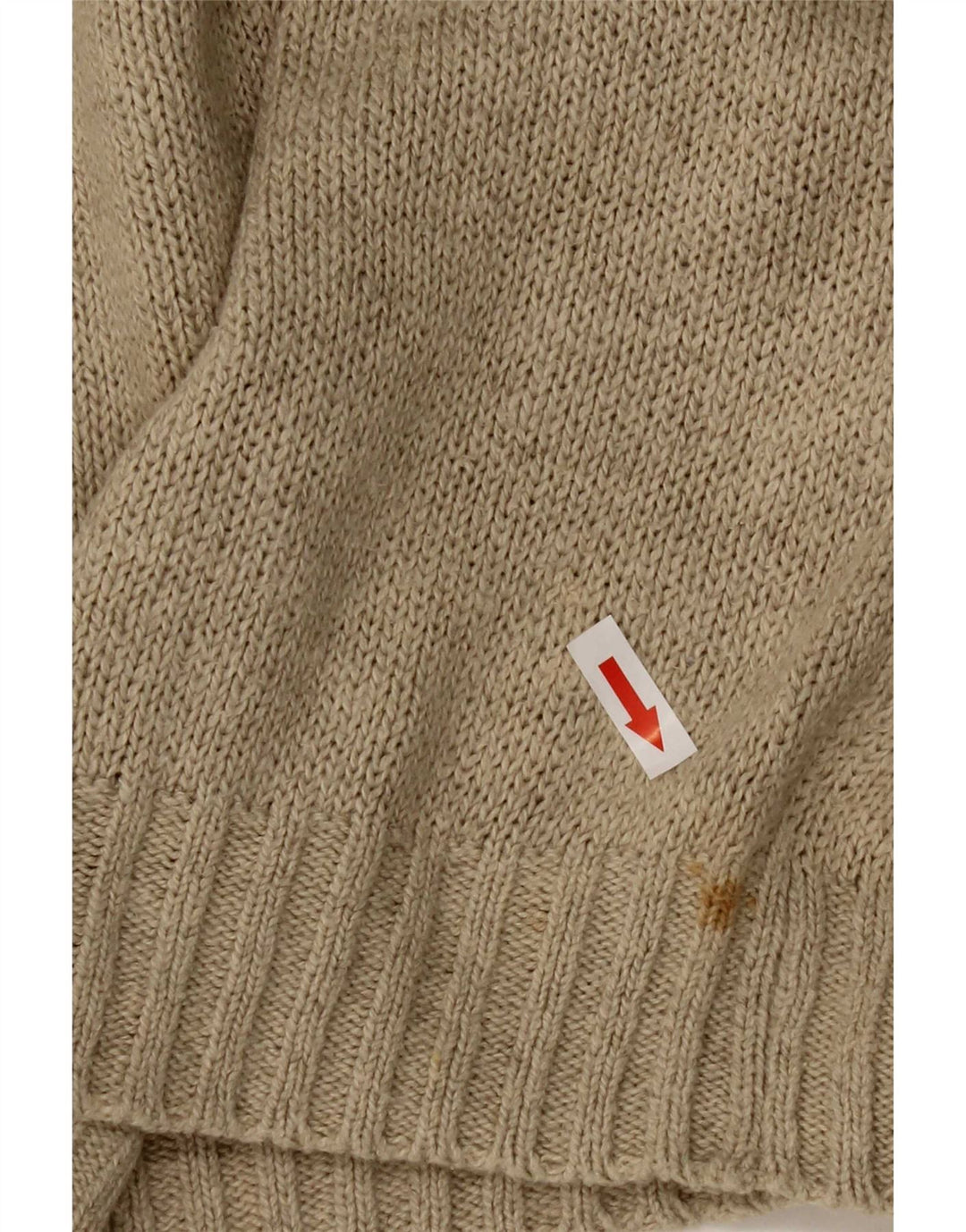 Benetton Herrevest Tank Top Medium Beige Bomuld