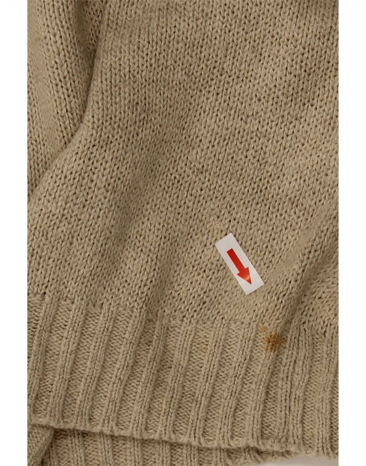 Benetton Herrevest Tank Top Medium Beige Bomuld