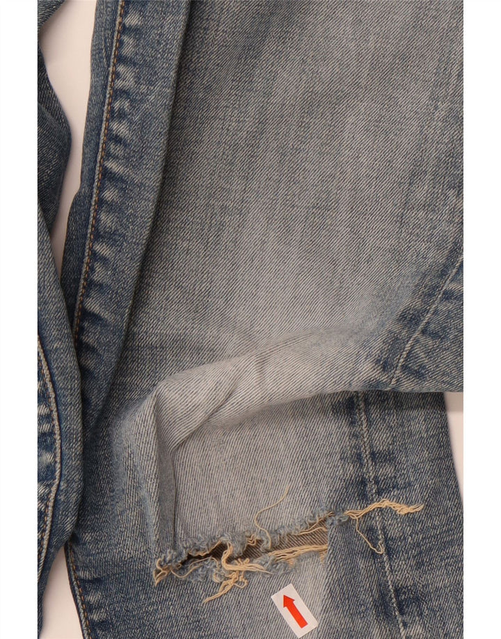 G-Star Dame Distressed Skinny Jeans W30 L31 Blå