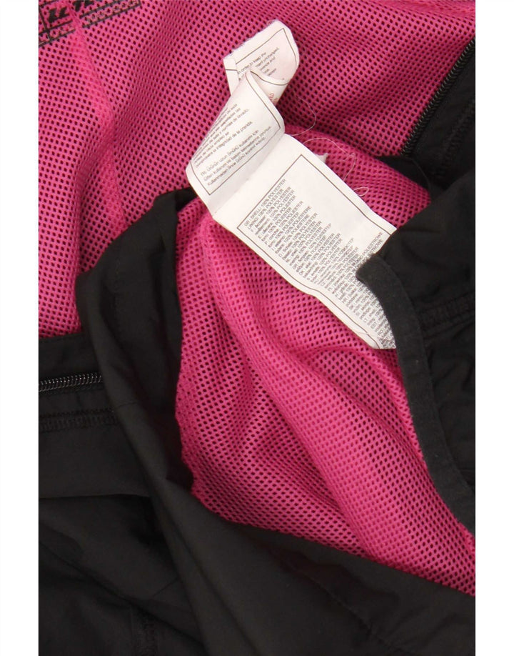 Lotto Dame Hætte Regnjakke UK 18 XL Sort Polyester