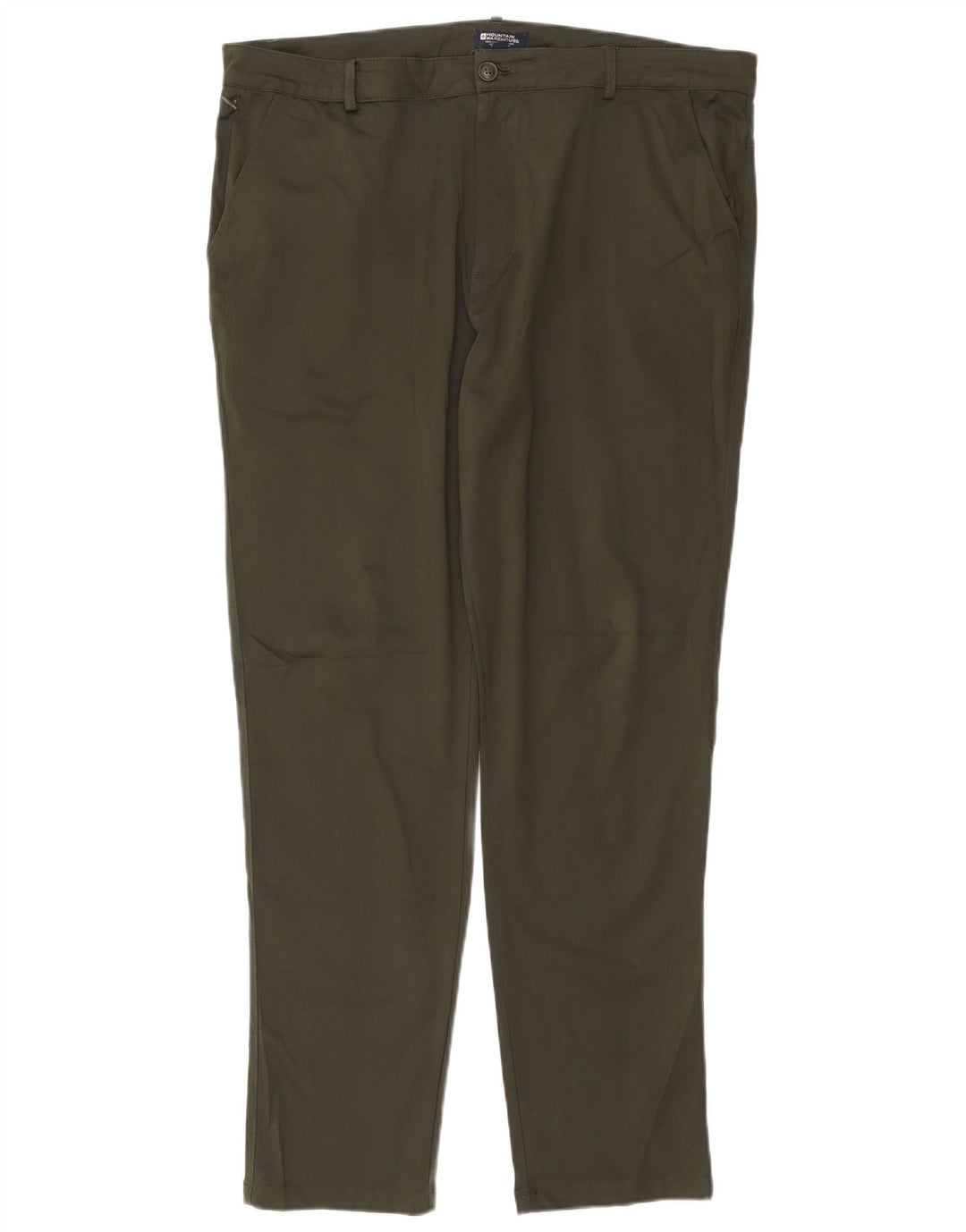 Mountain Warehouse Dame Slim Chino Bukser W38 L30 Grøn Polyester