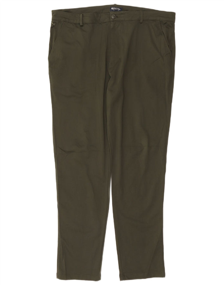 Mountain Warehouse Dame Slim Chino Bukser W38 L30 Grøn Polyester
