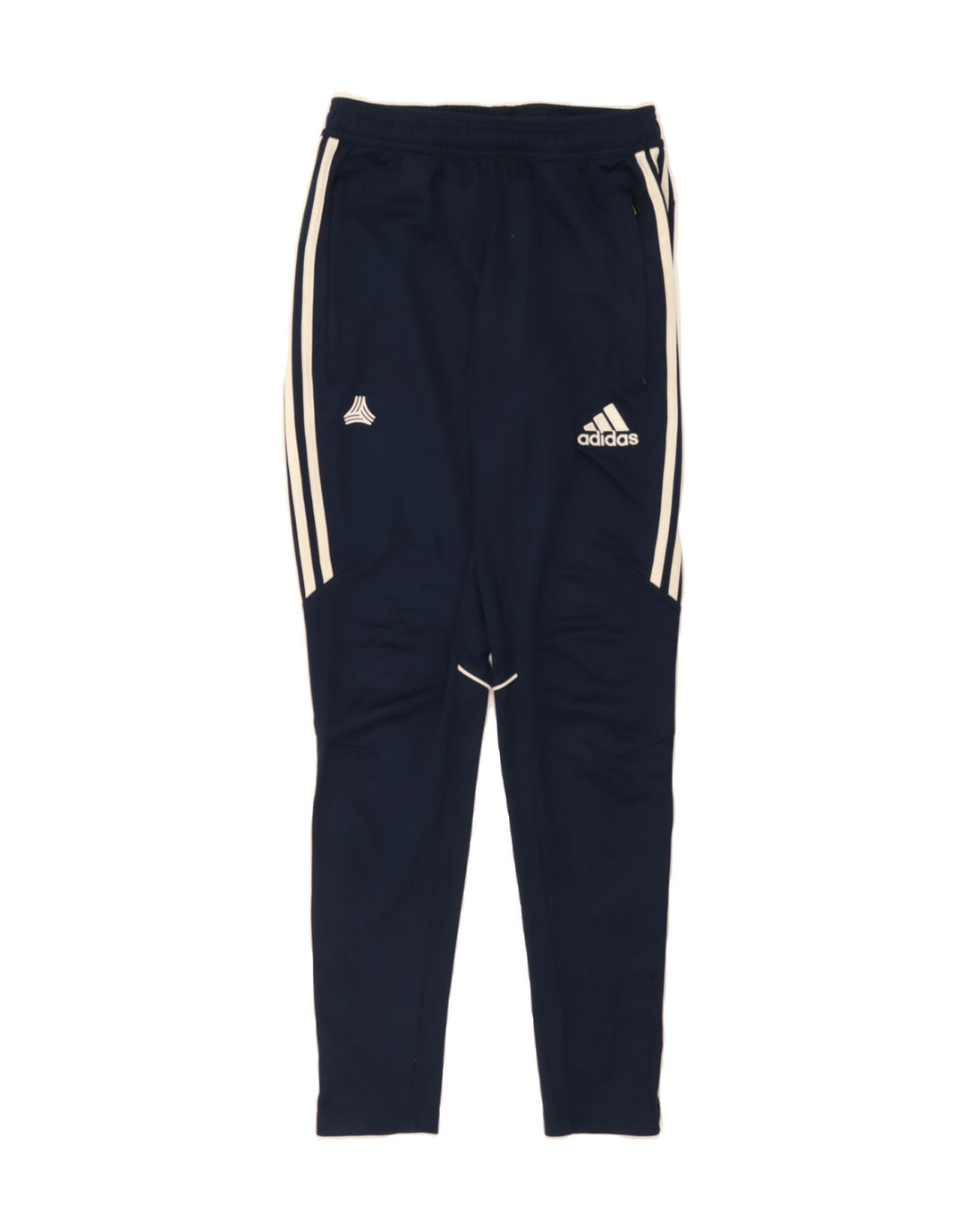 ADIDAS Womens Tracksuit Trousers UK 6 XS  Navy Blue Polyester Vintage Adidas and Second-Hand Adidas from Messina Hembry 