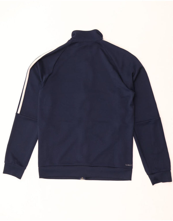 Adidas Herre Climalite Træningsdragt Topjakke UK 40/42 Medium Navy Blue