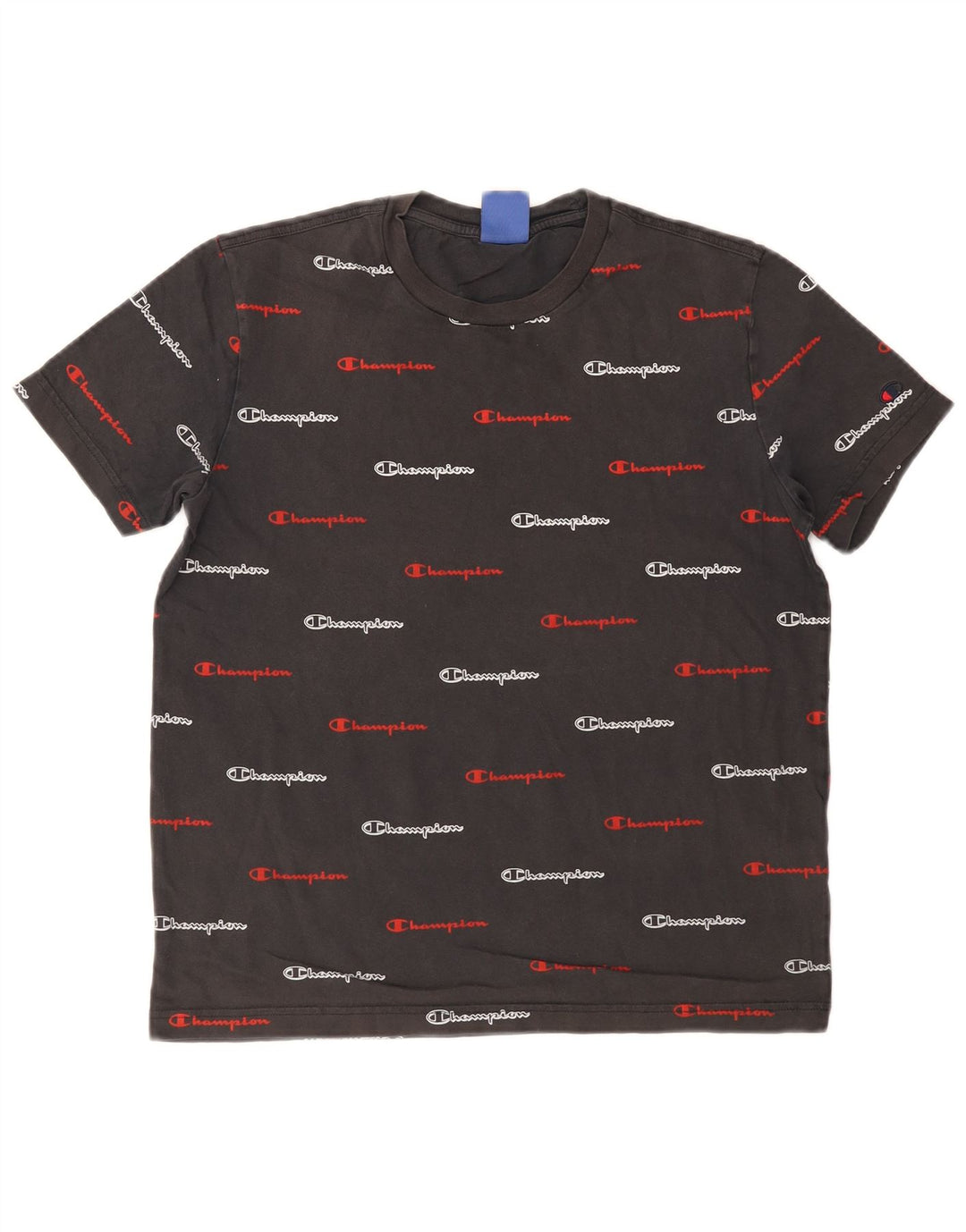 Champion Herre grafisk T-shirt top lille grå bomuld