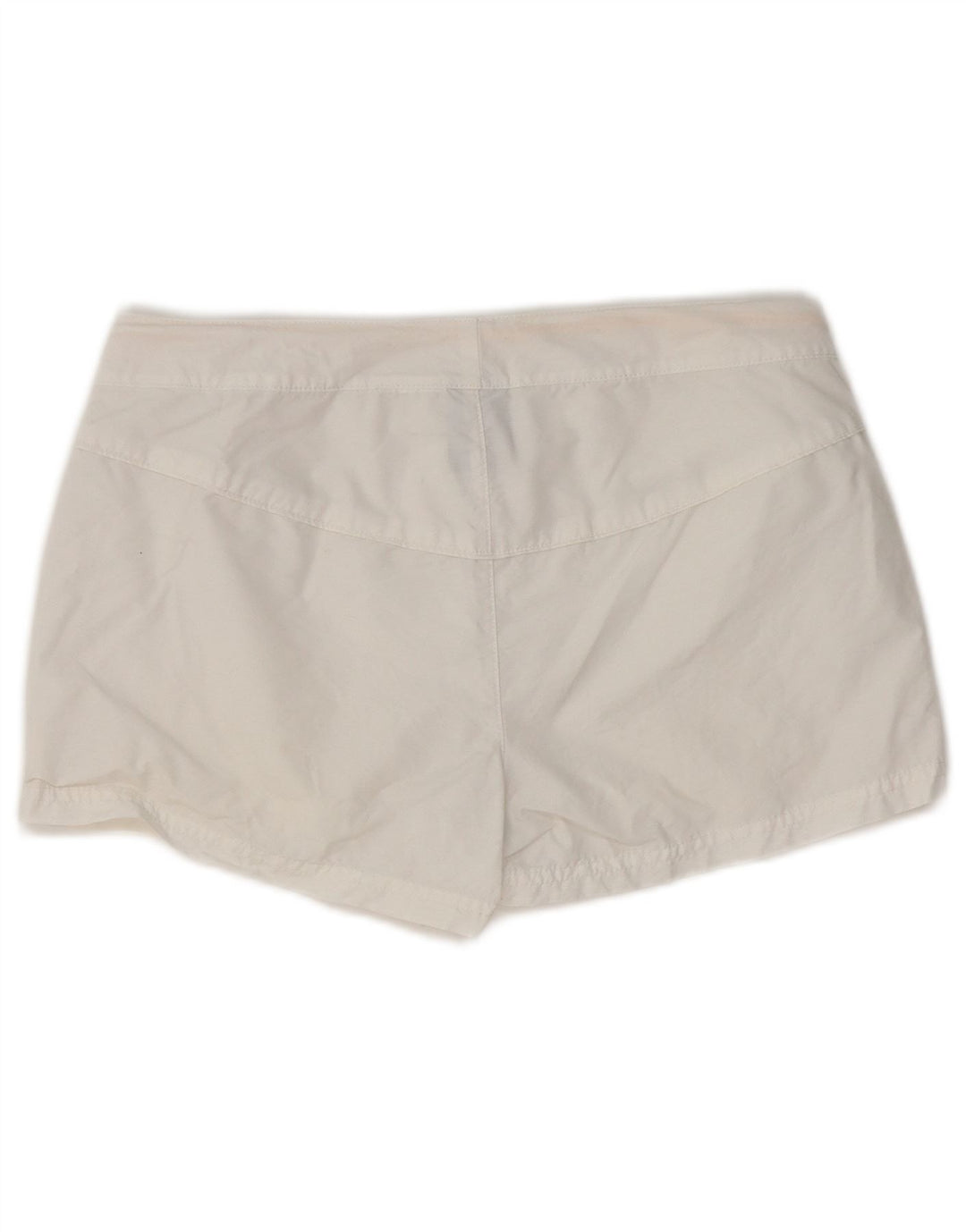 NIKE Casual Shorts til kvinder UK 12 Medium W32 Hvid