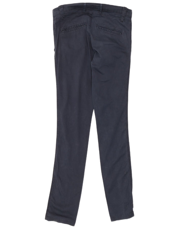 Zara Herre Skinny Chino Bukser EU 38 Small W30 L32 Navy Blue