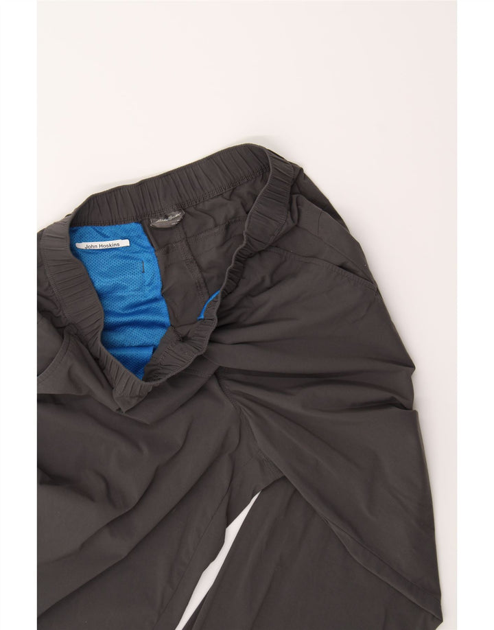 EDDIE BAUER Mens Tracksuit Trousers Medium  Grey Nylon Vintage Eddie Bauer and Second-Hand Eddie Bauer from Messina Hembry 