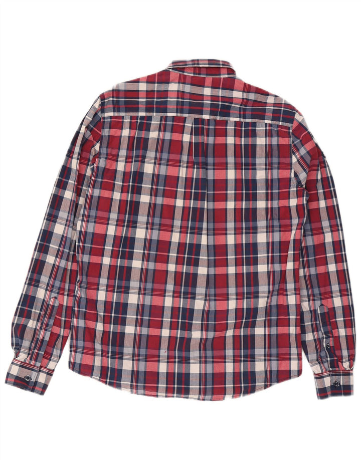 Superdry Herre Regular Fit skjorte Stor rød ternet bomuld