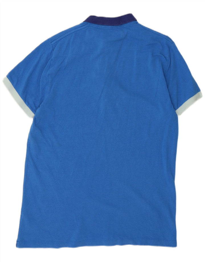 FRANSK FORBINDELSE Herre poloshirt XL Blå Bomuld