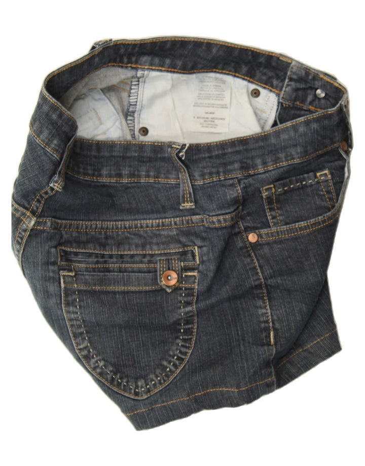 LEE Womens Denim Shorts US 6 Medium W28 Navy Blue Cotton Vintage Lee and Second-Hand Lee from Messina Hembry 