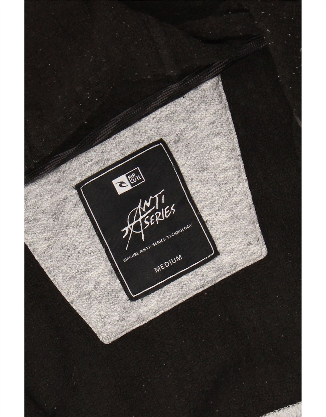 RIP CURL Hættetrøje med lynlås til mænd Medium Grå Colourblock