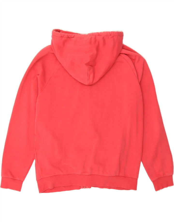 DIADORA Mens Zip Hoodie Sweater Medium Red Cotton Vintage Diadora and Second-Hand Diadora from Messina Hembry 