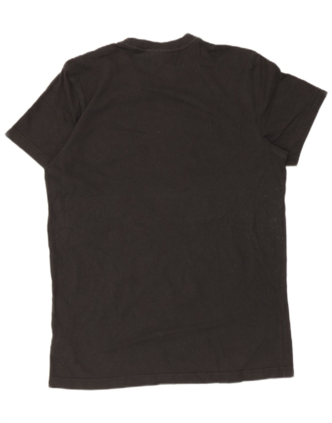 Adidas Tre Stripes Grafisk T-Shirt Top Stor Sort Bomuld