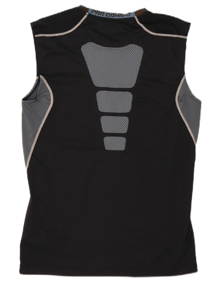 Nike Herre Dri Fit Grafisk Vest Top XL Sort Colourblock Polyester