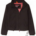 Superdry regnjakke til kvinder UK 16 Stor sort nylon