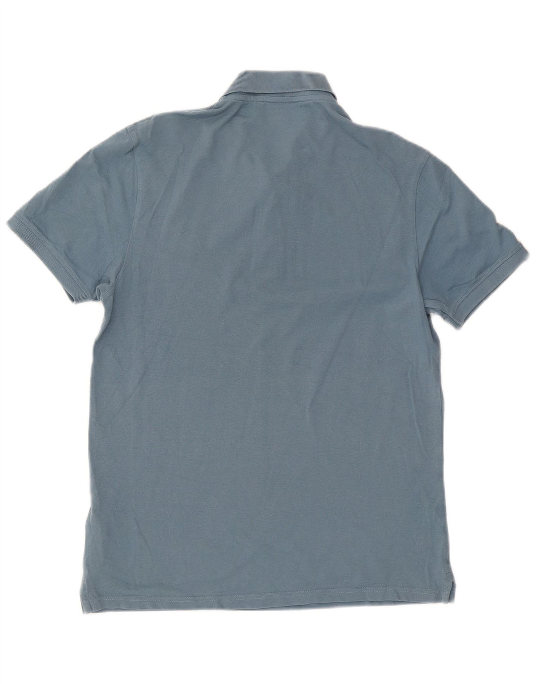 Lyle & Scott Mens Polo Shirt Medium Blue Cotton