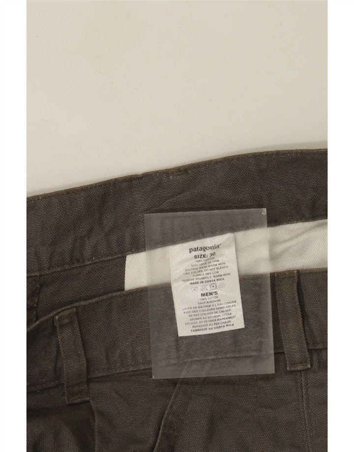 Patagonia Herre Chino Shorts W30 Medium Grey Bomuld