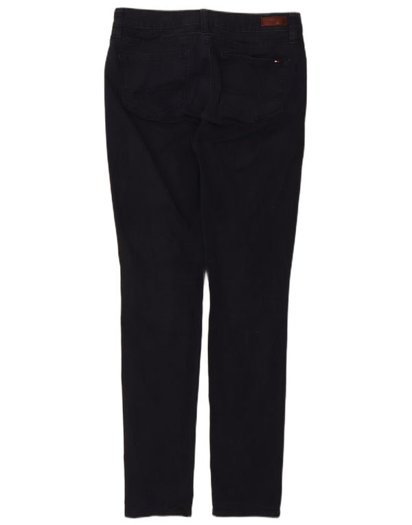 Tommy Hilfiger Dame Skinny Casual Bukser US 8 Medium W30 L31 Marineblå