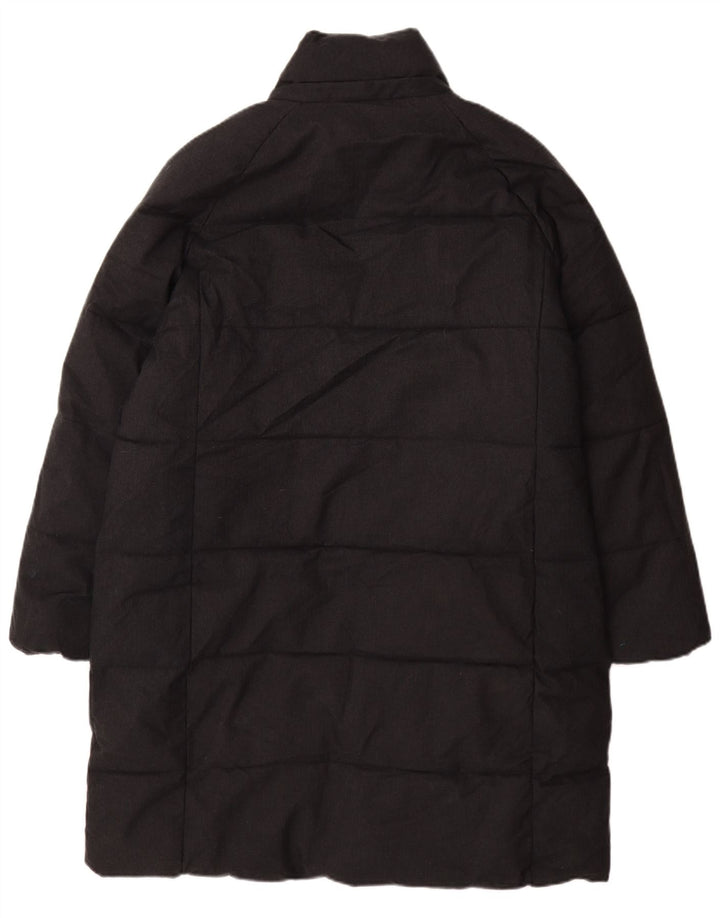 Jack Wills Dame Oversized Polstret Frakke UK 14 Large Grå Polyester