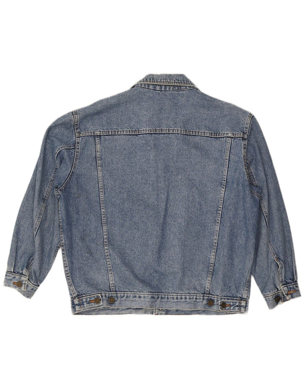 Wampum Herre denimjakke UK 38 Medium Blue