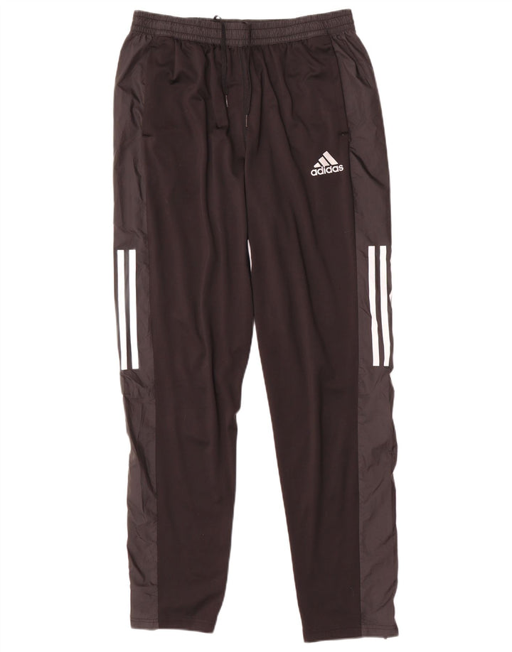 Adidas Herre Aeroready træningsdragt Bukser Medium Sort Colourblock Polyester