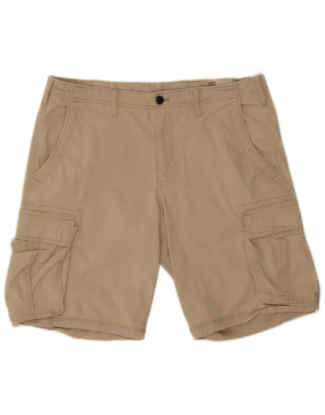 Gap Herre Khakis Cargo Shorts W36 Large Beige Bomuld