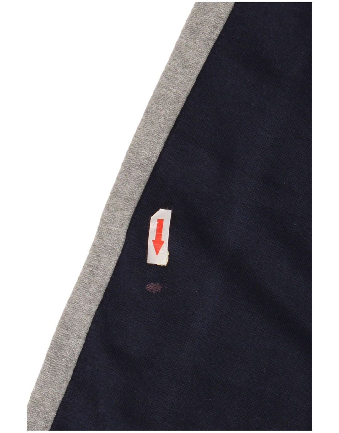 Champion Herre Grafisk Sweatshirt Jumper Medium Navy Blue Colourblock