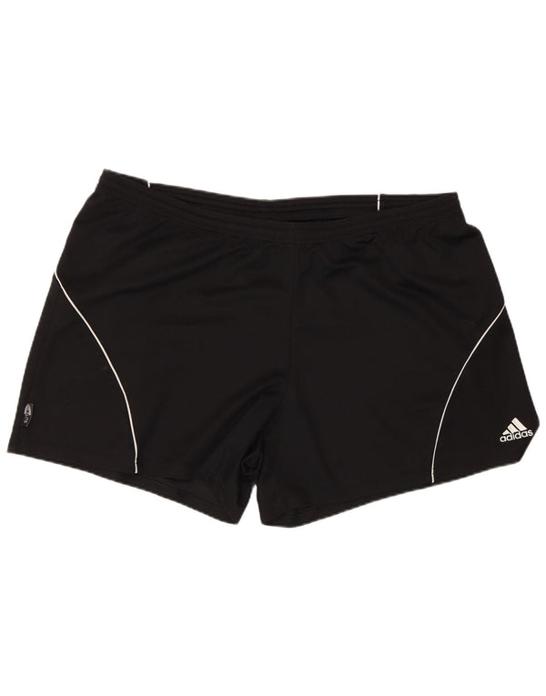 Adidas Dame Climalite Sport Shorts UK 20 2XL Sort Polyester