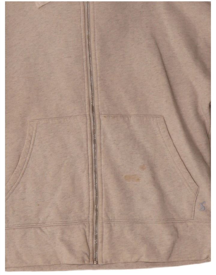 Joules Dame Oversized Hættetrøje Sweater UK 10 Small Beige Polyester