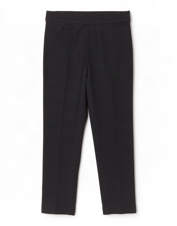 Marks & Spencer Dame Casual Bukser UK 10 Small W27 L26 Navy Blue