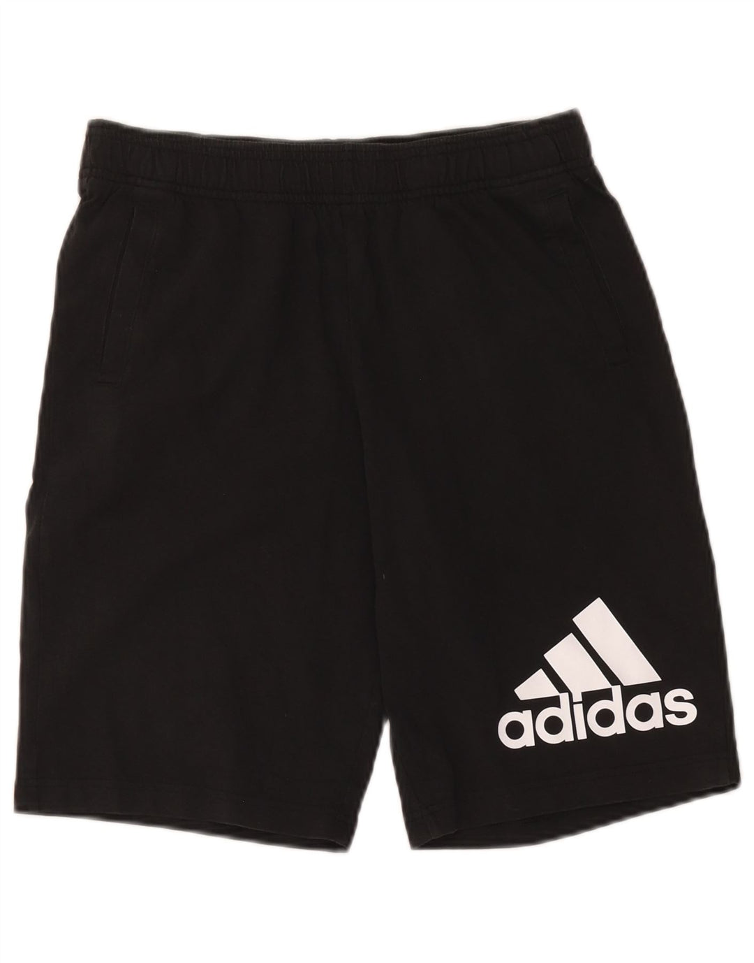 Adidas drenge grafiske sportsshorts 15-16 år sorte