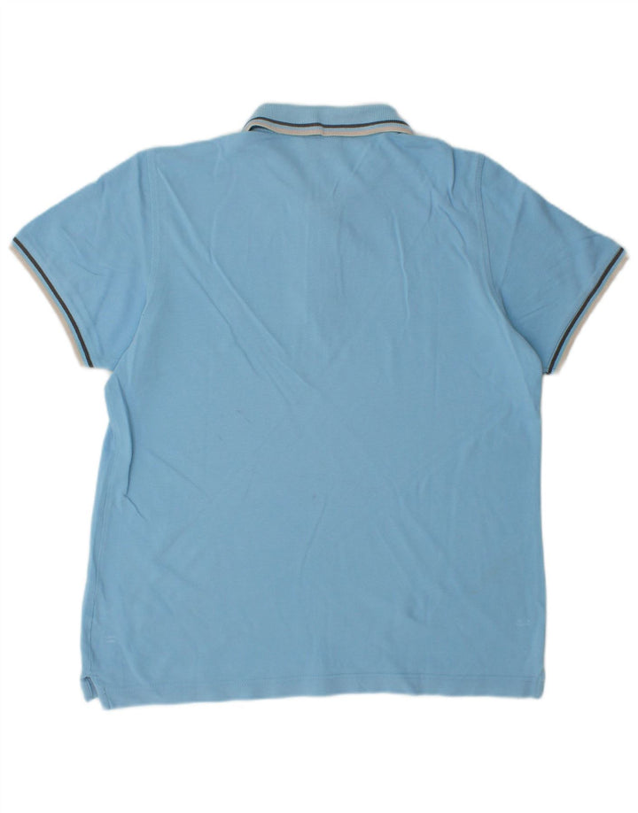 Asics herre polo shirt lille blå