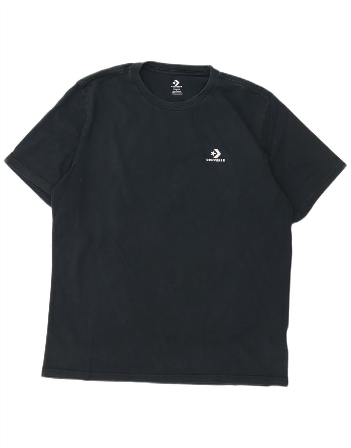 Converse Herre T-Shirt Top Stor Sort