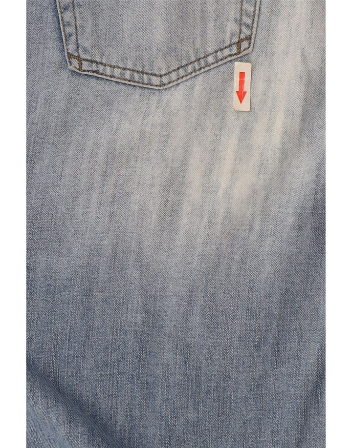 Armani Dame Bootcut Jeans W29 L32 Blå Bomuld