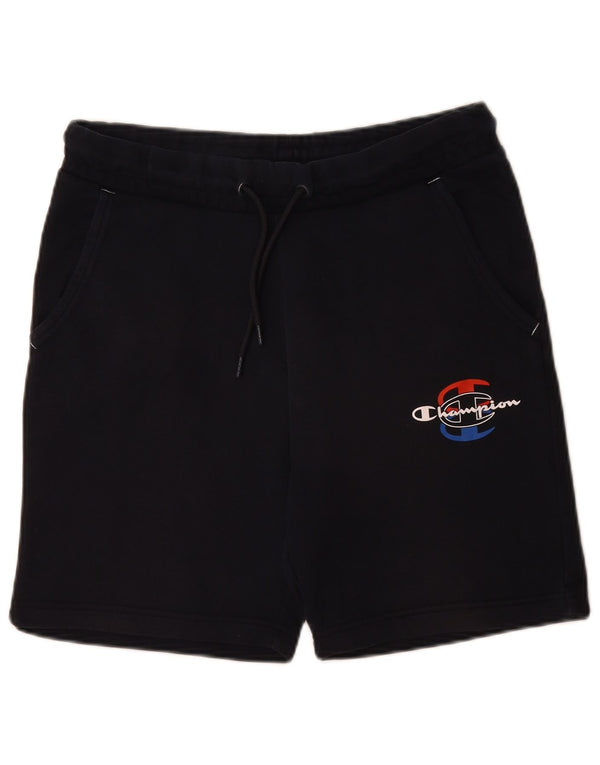 Champion Herre grafiske sportsshorts Medium Navy Blue