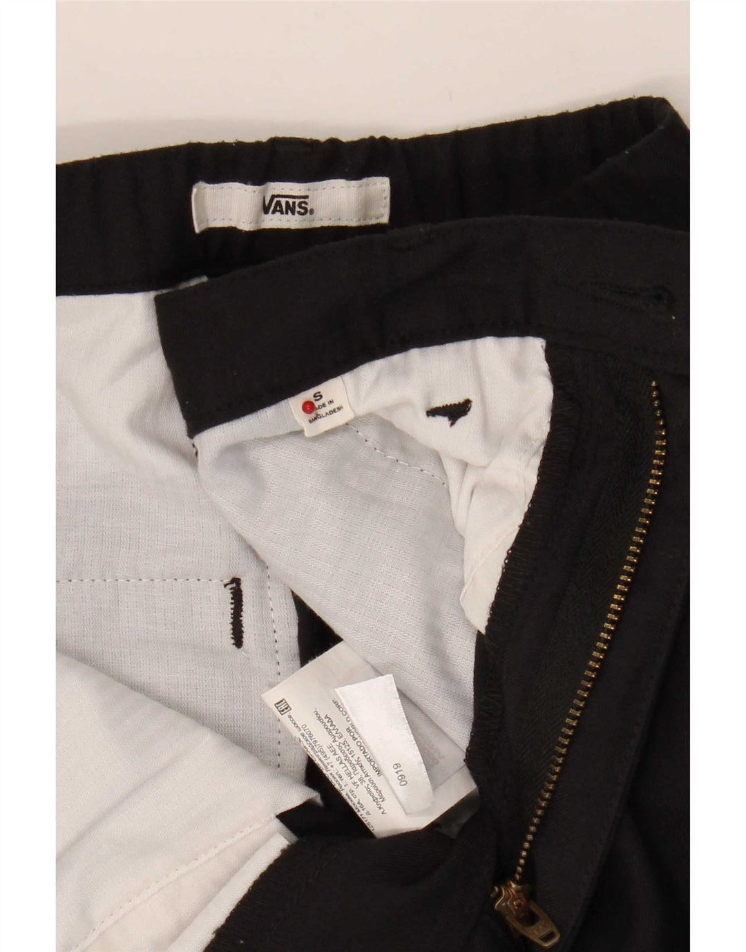 Vans Herre Straight Cargo Bukser Small W29 L28 Sort Polyester