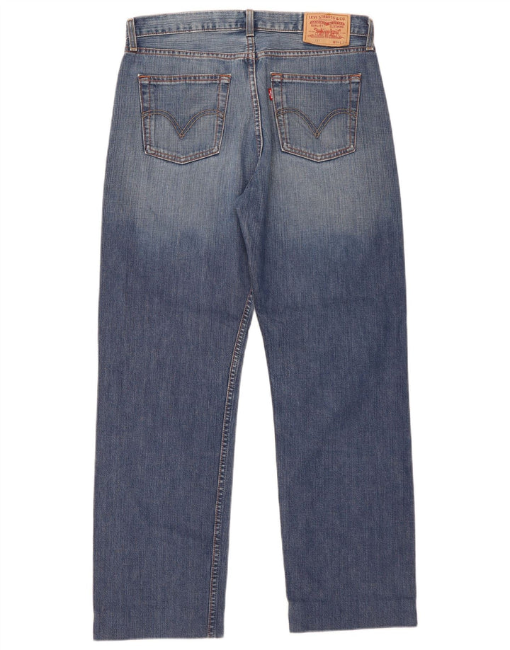 Levi's Herre 751 Straight Jeans W34 L30 Blå Bomuld