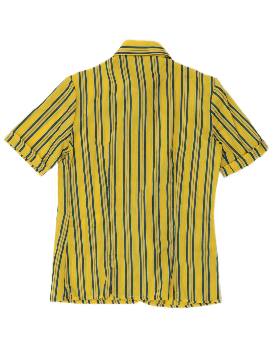 Belmonte Dame Kortærmet Bluse IT 44 Medium Gul Stribet
