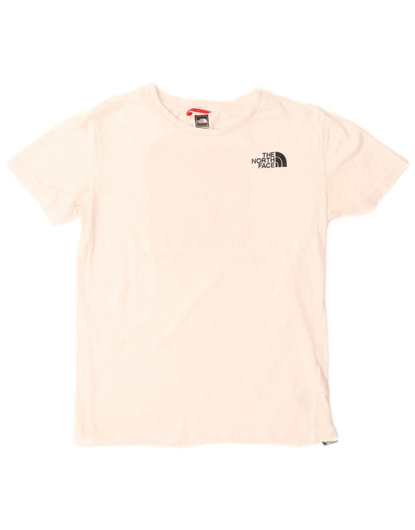 The North Face Boys Grafisk T-Shirt Top 14-15 år XL Hvid Bomuld
