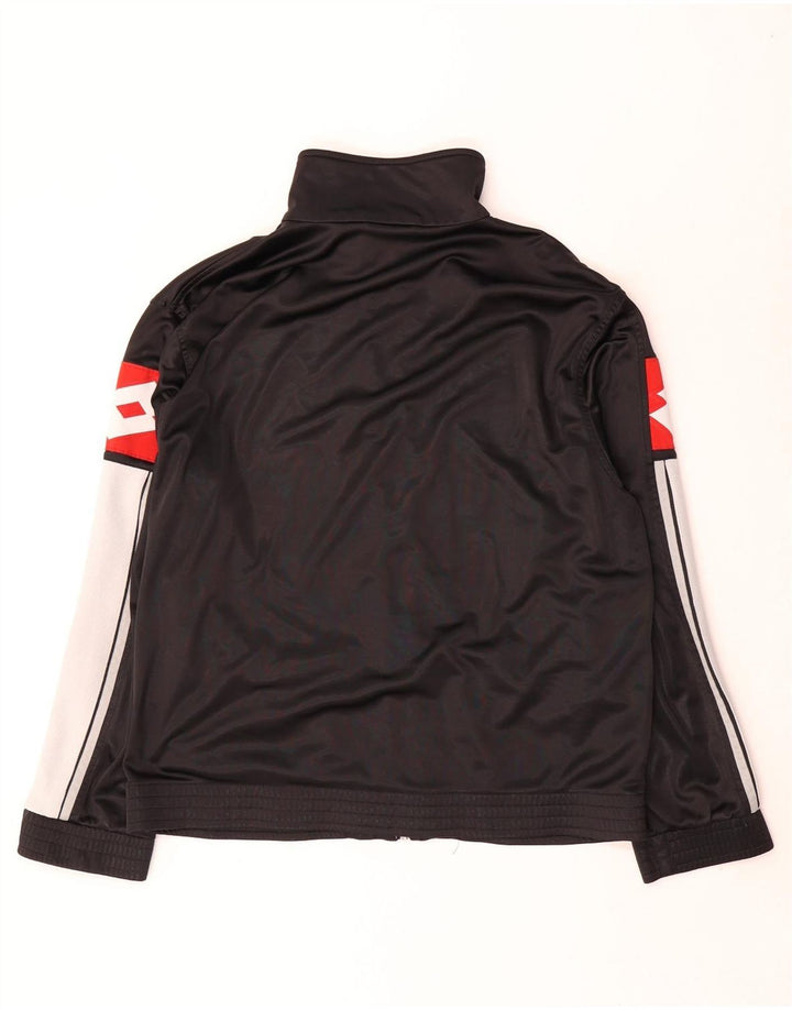 Lotto Herre grafisk træningsdragt Topjakke XL Sort Colourblock Polyester