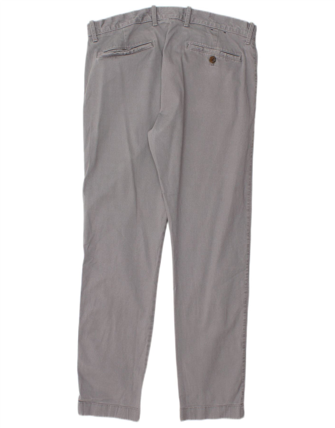J. CREW Slim Chino-bukser til mænd W32 L28 Grå bomuld