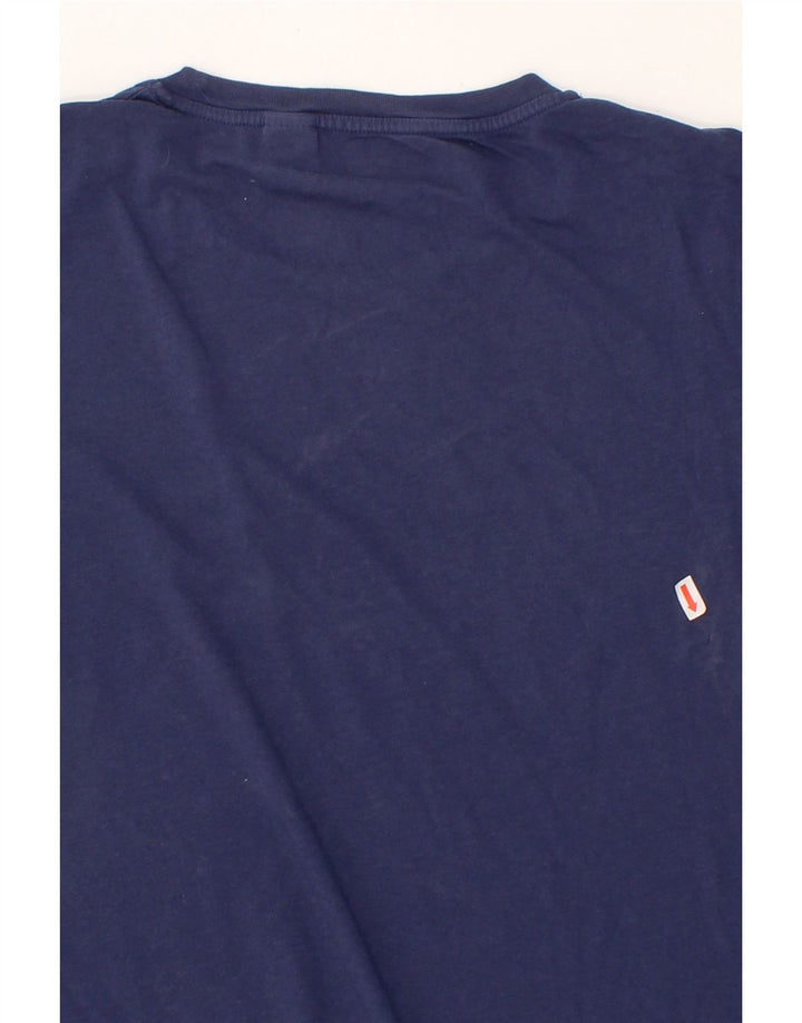 LEVI'S Mens Graphic T-Shirt Top Small Navy Blue Vintage Levi's and Second-Hand Levi's from Messina Hembry 