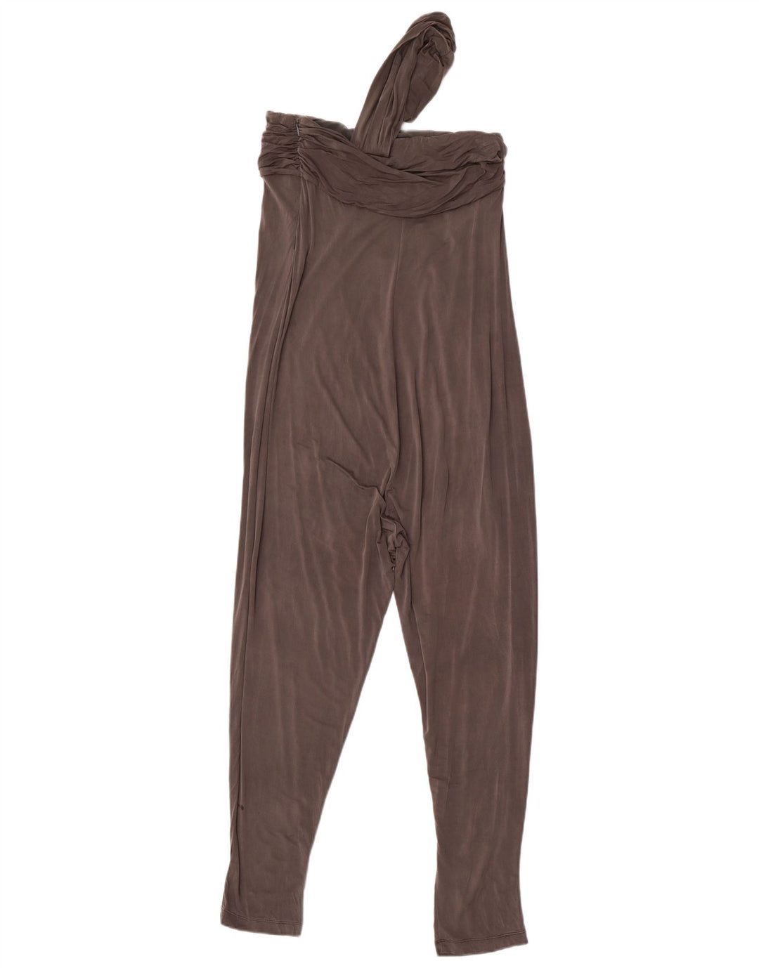Liu Jo Dame One Shoulder Jumpsuit IT 42 Medium Grey Cupro