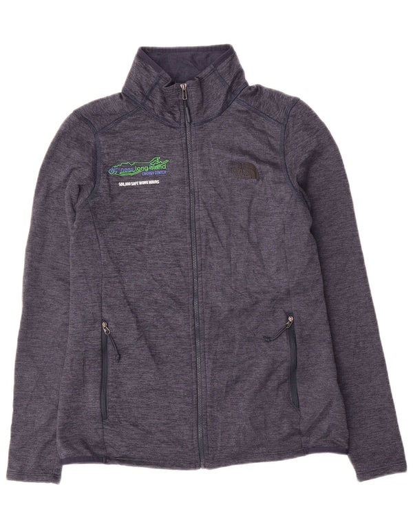 The North Face Dame træningsdragt Top Jacket UK 10 Small Navy Blue Polyester