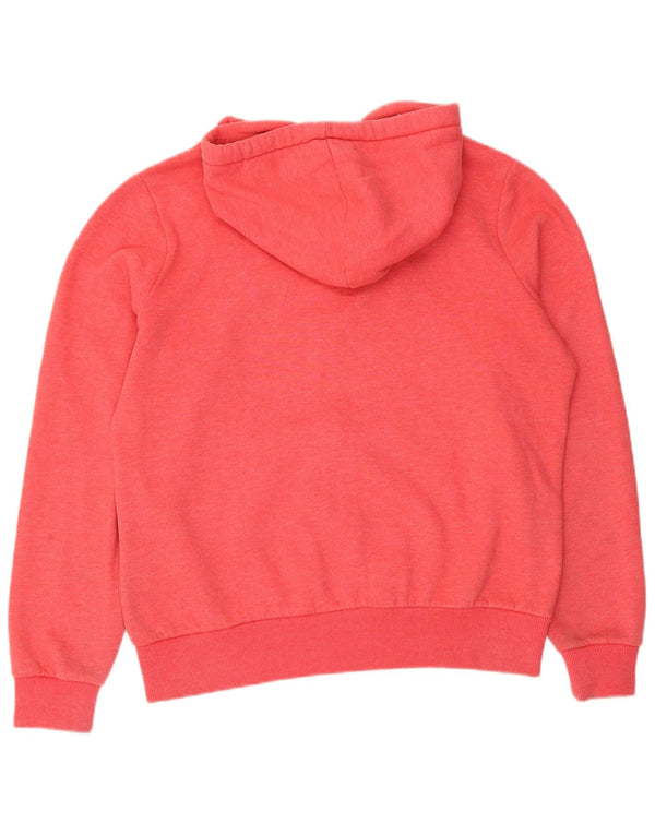 Weird Fish Dame Hættetrøje Jumper UK 14 Large Pink Bomuld