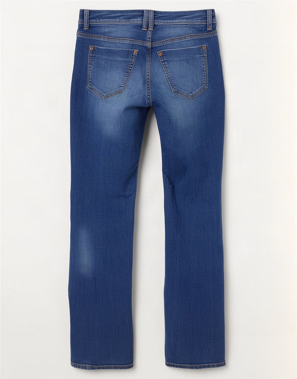 Tommy Hilfiger Dame Bootcut Jeans W32 L33 Blå